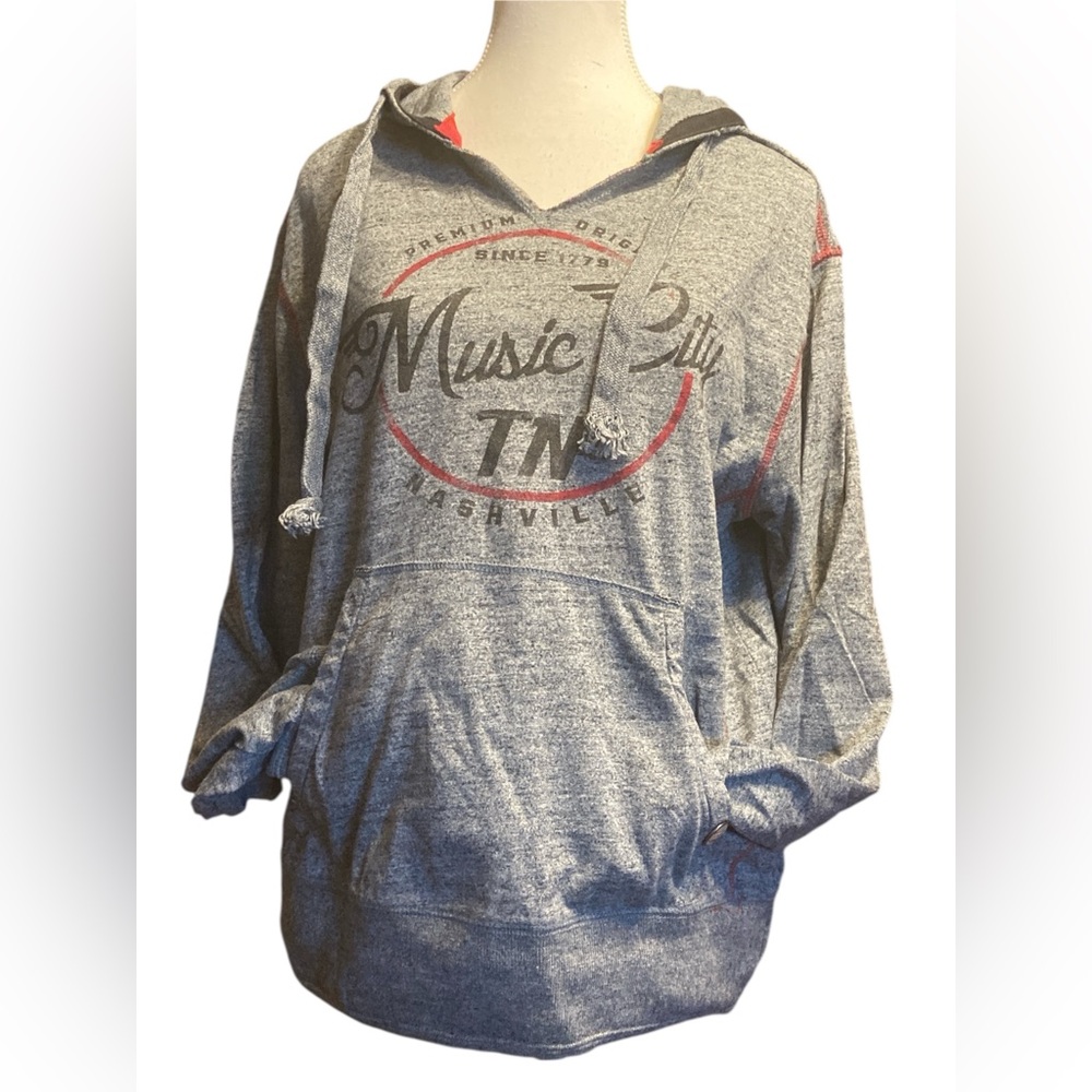 Music City Gray Hoodie